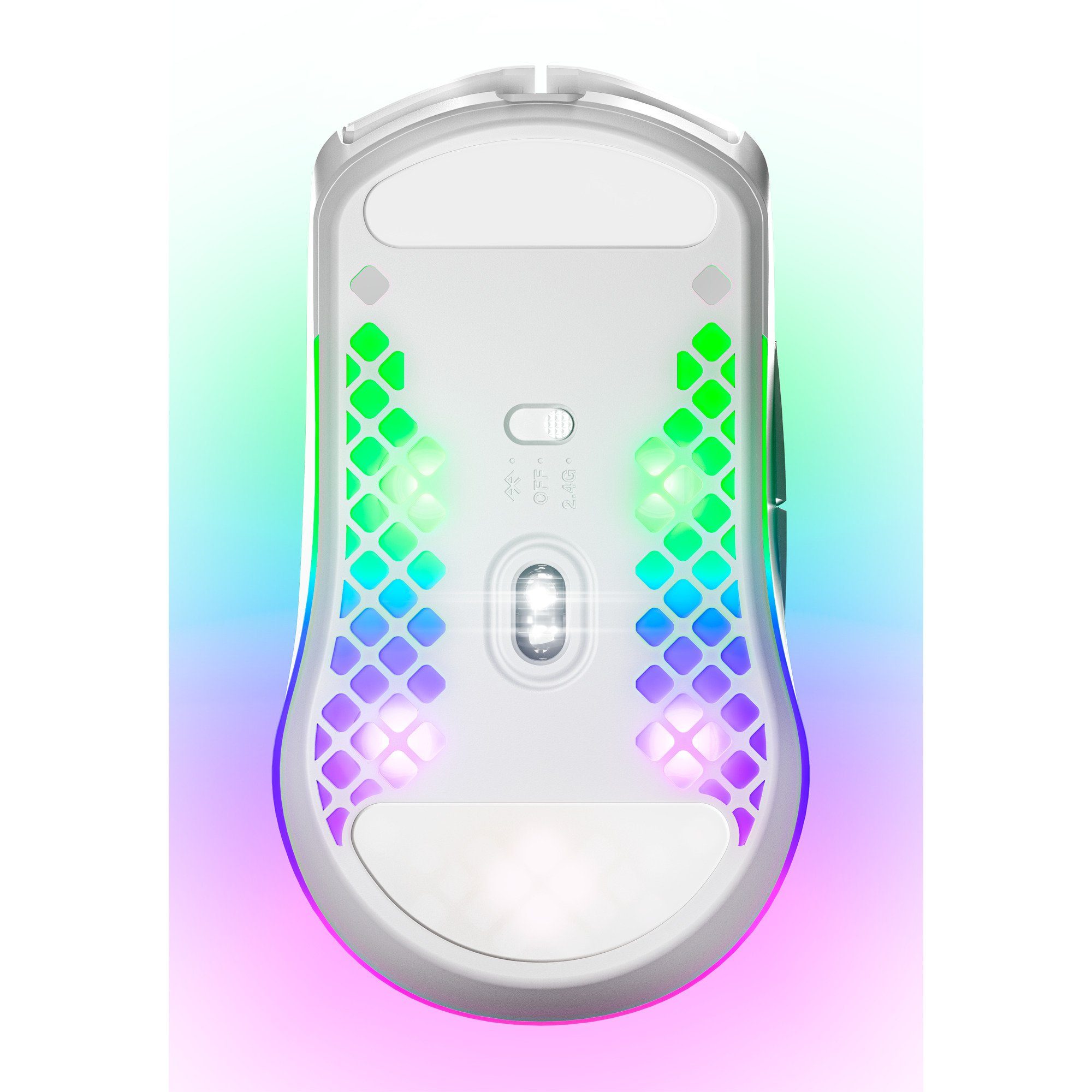 SteelSeries SteelSeries Aerox 3 Wireless Snow 2022, Maus (Funk)