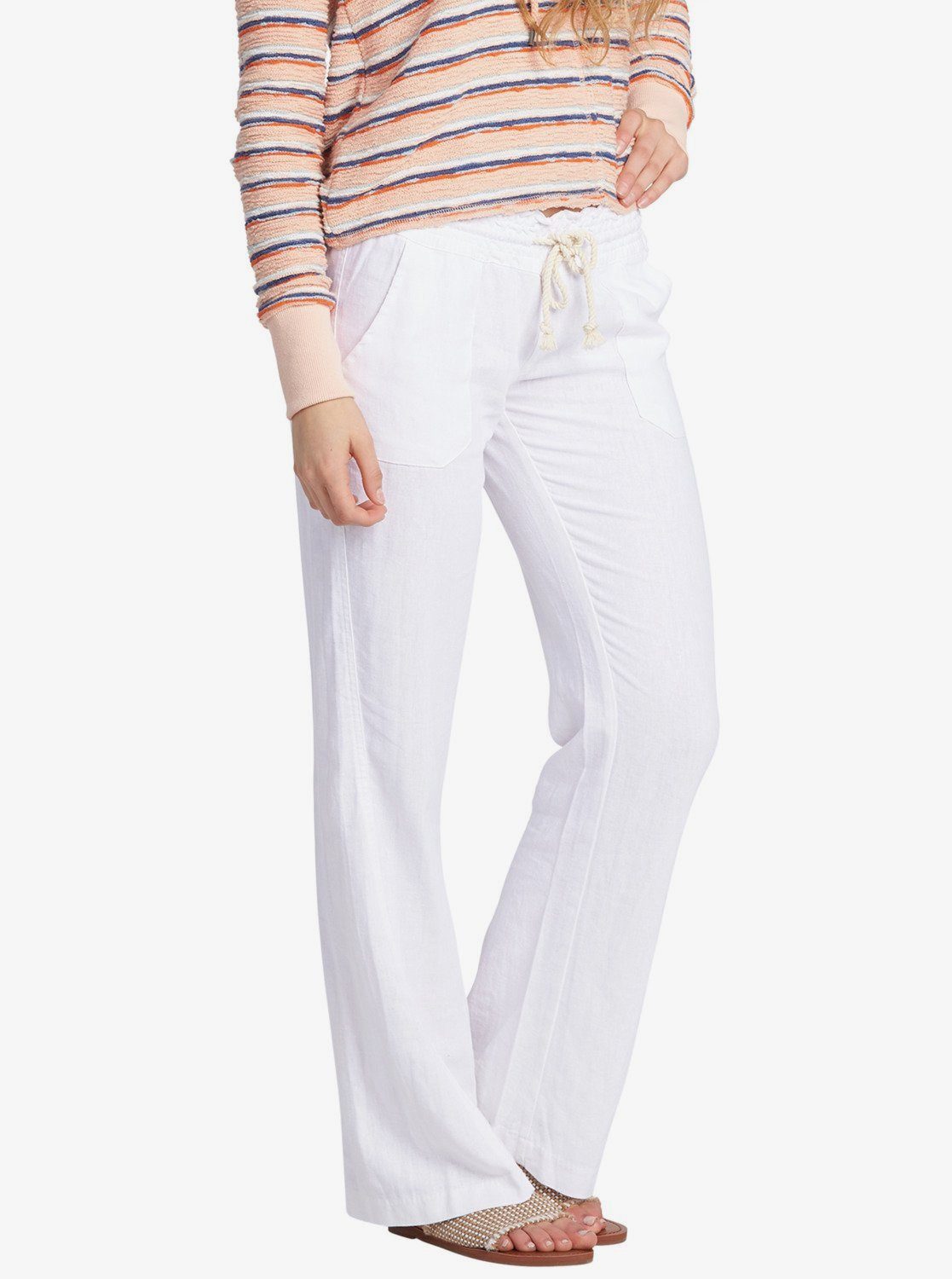 Roxy Strandhose OCEANSIDE PANT mit Eingrifftaschen und Gesäßtaschen