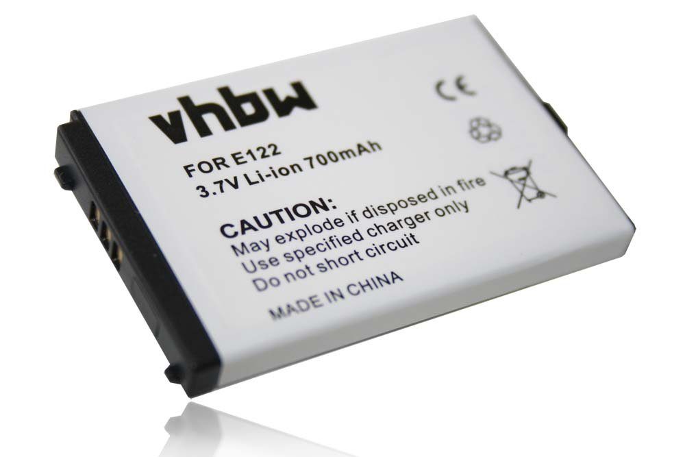 vhbw kompatibel mit NEC E122 Smartphone-Akku Li-Ion 700 mAh (3,7 V)