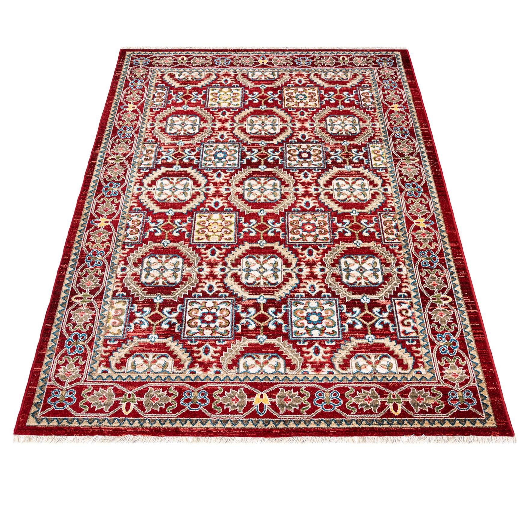 cm, Rot, Traditioneller Pflegeleicht, 170 Teppich Teppich Mazovia, für x 120 Oriente - Orientteppich Wohnzimmerteppich Geeignet Orient Fußbodenheizung,