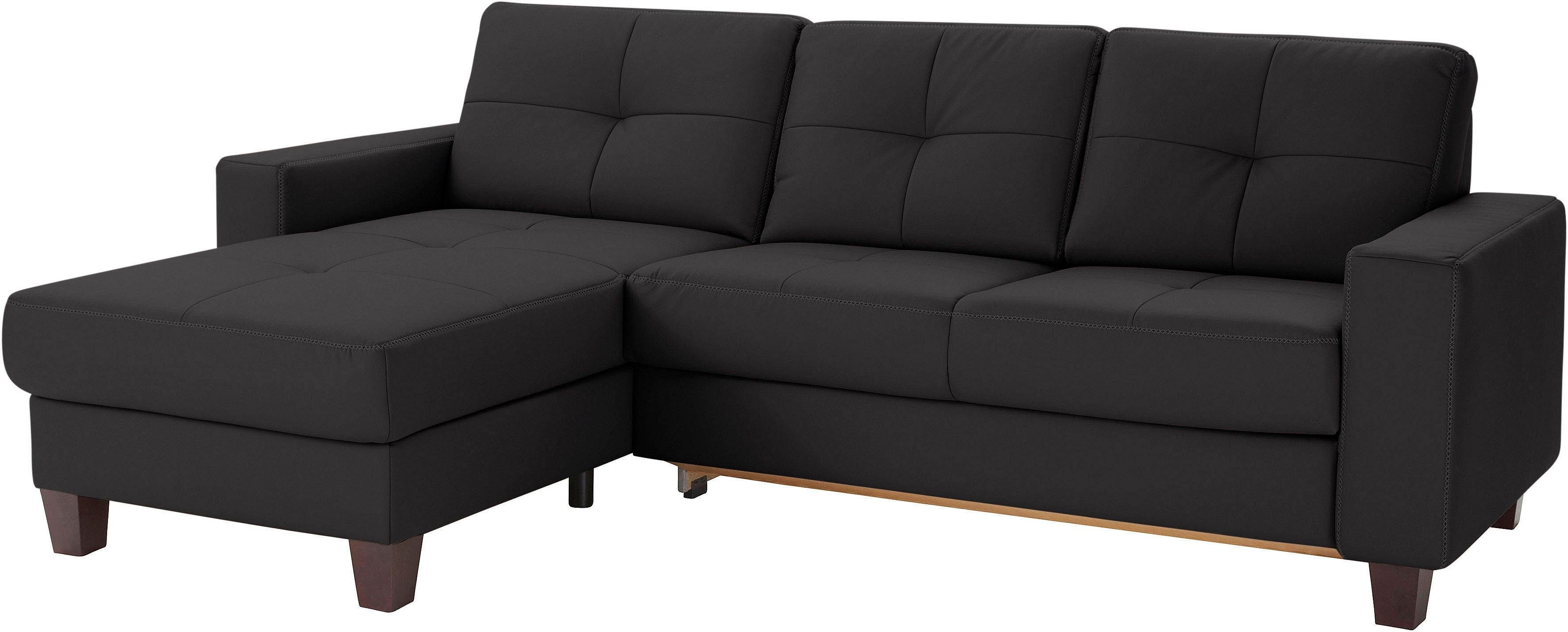 Places of Style Ecksofa "Varese L-Form", wahlweise mit Bettfunktion und Vor günstig online kaufen