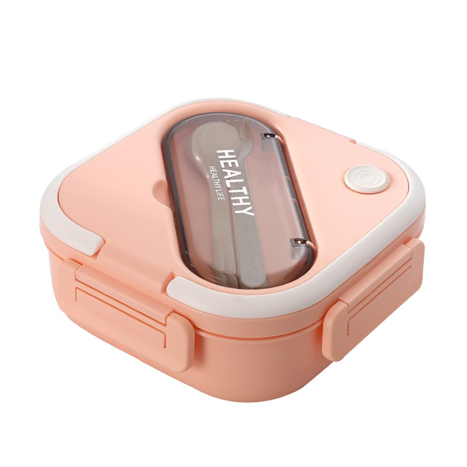Fine Life Pro Lunchbox Kinder Brotdose (3 Fächer), PP5, (1-tlg), Auslaufsicher & BPA-frei-mit Besteck