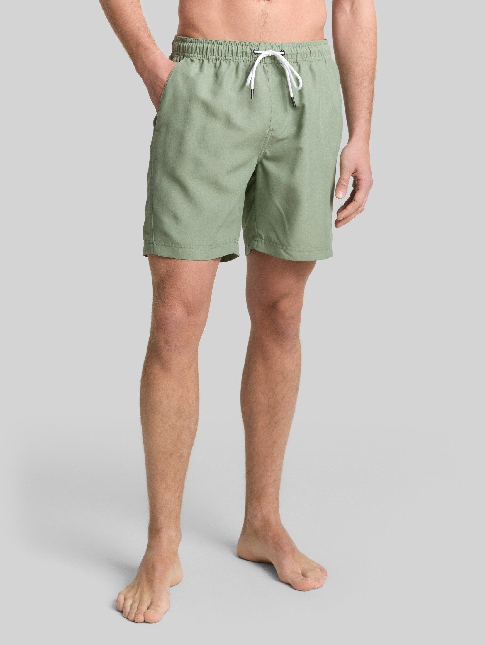 TOM TAILOR Denim Badehose Beachwear/Bademode Basic Badeshorts