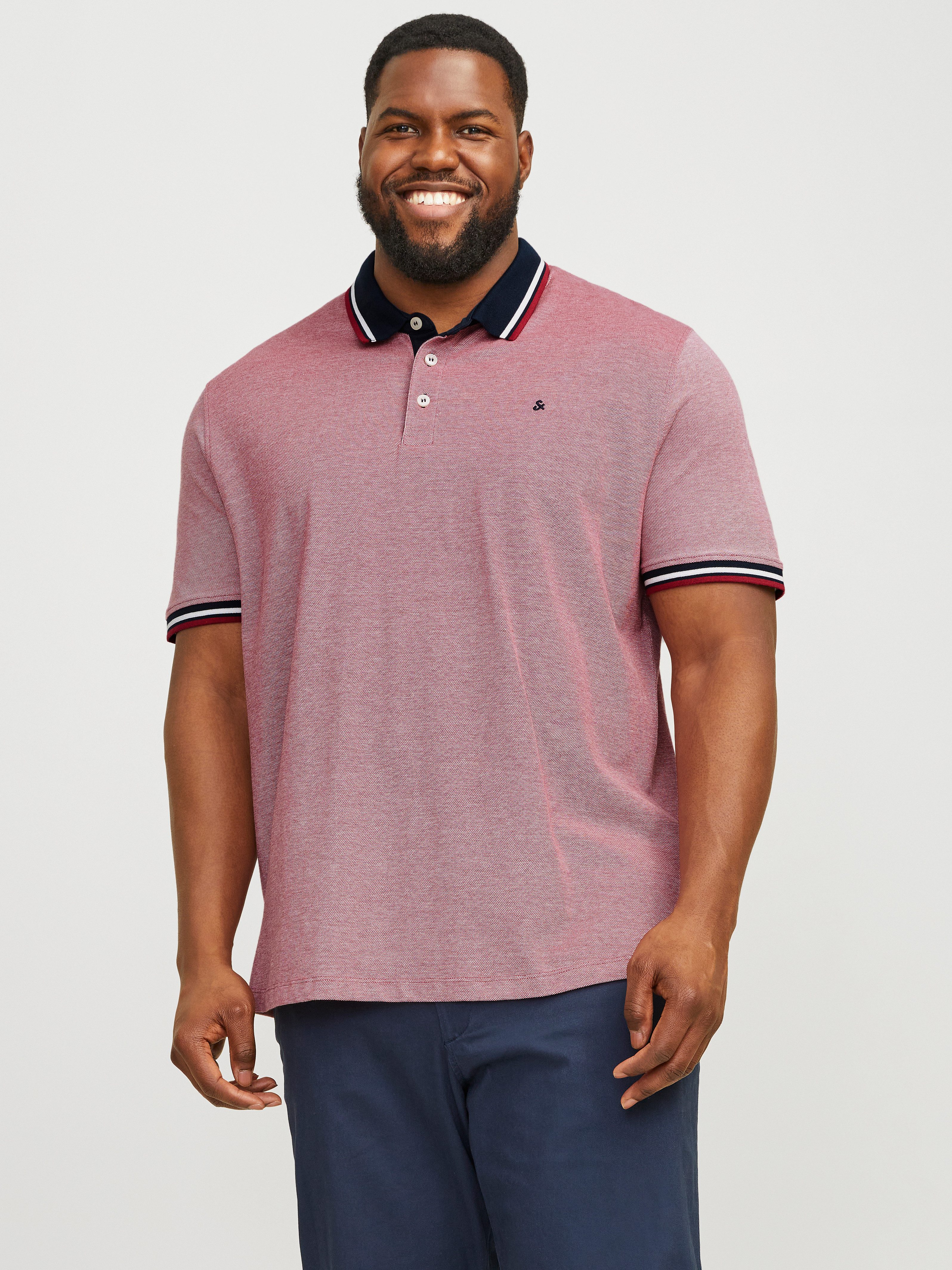 Jack & Jones PlusSize Poloshirt Paulus Polo bis Größe 6XL günstig online kaufen