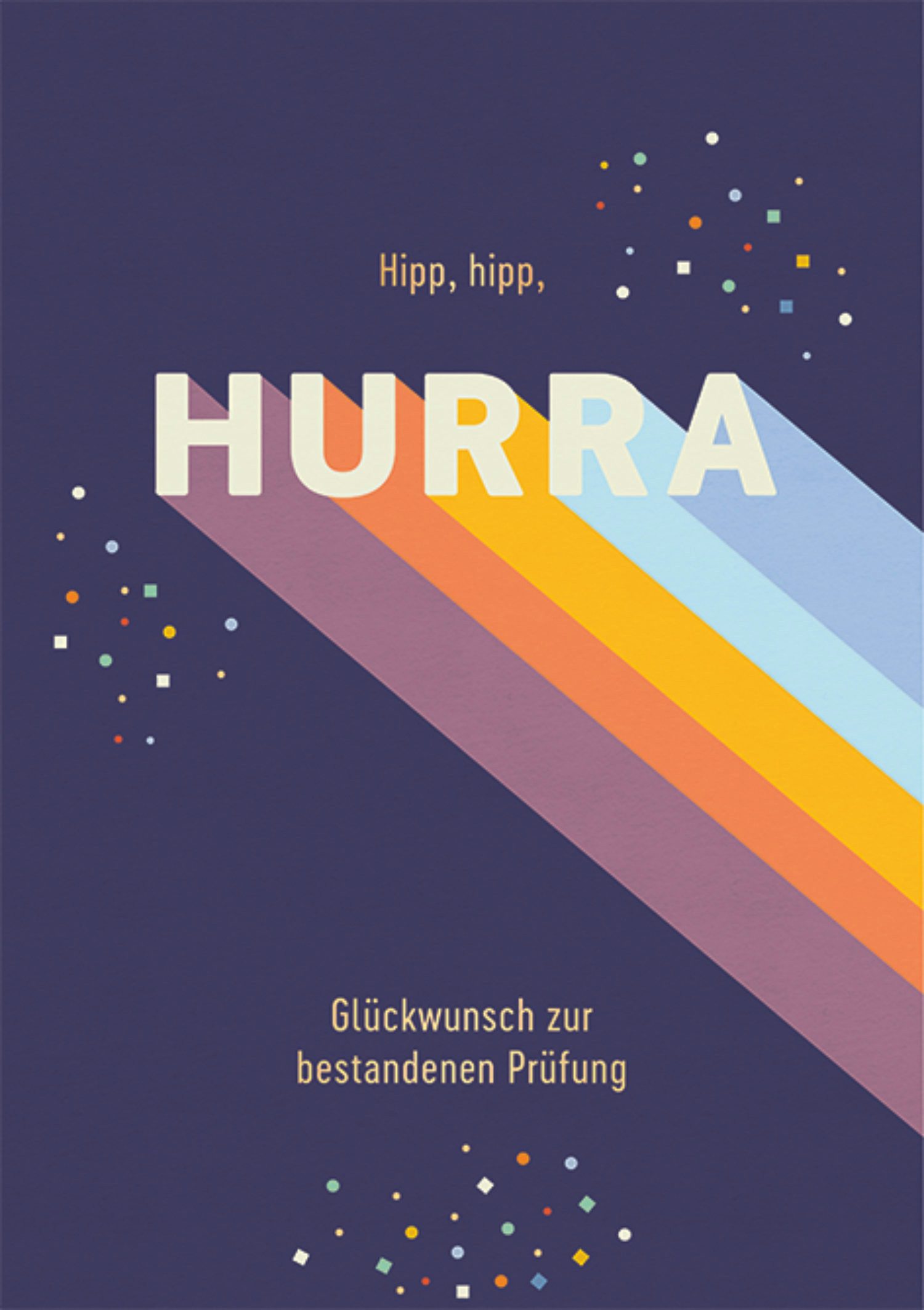 Grafik Werkstatt Glückwunschkarte Karte "Herzlichen Glückwunsch zur Kommunion"