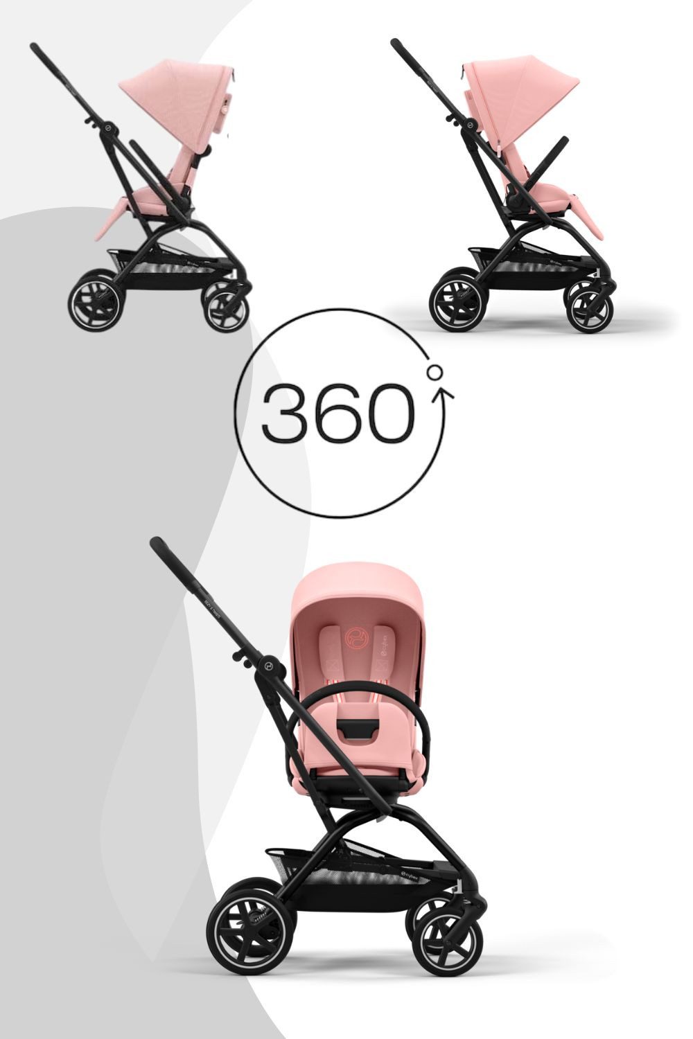 Cybex Kombi-Kinderwagen, mit All-Terrain Räder