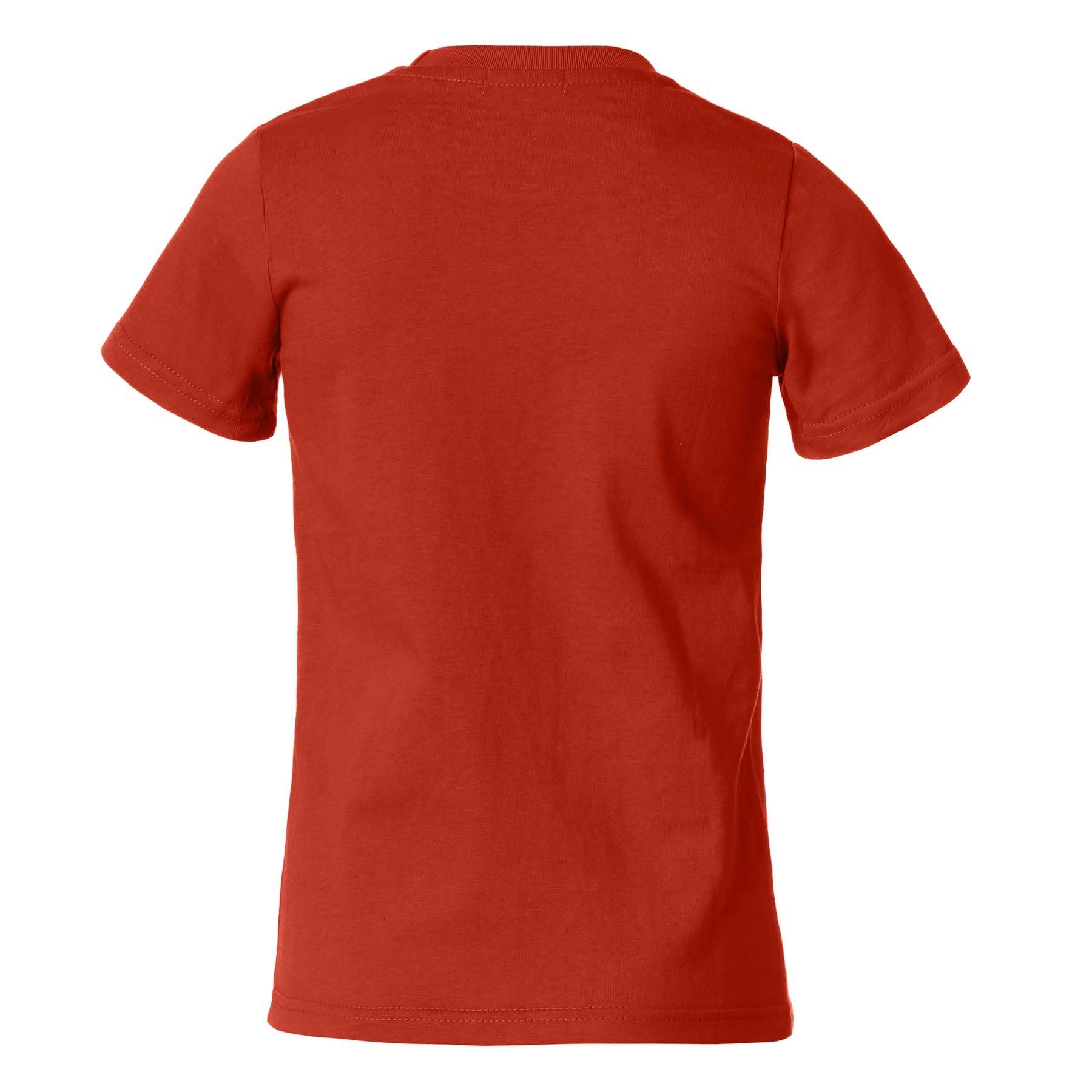 T-Shirt Männer weinrot T-Shirt Rundhals dressforfun