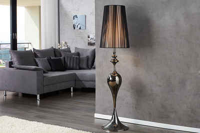 riess-ambiente Stehlampe »LUCIE 160cm schwarz«, Barock Design