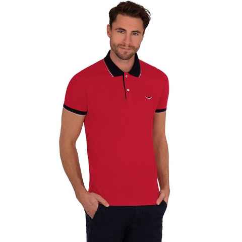 Trigema Poloshirt TRIGEMA Slim Fit Polohemd (1-tlg)