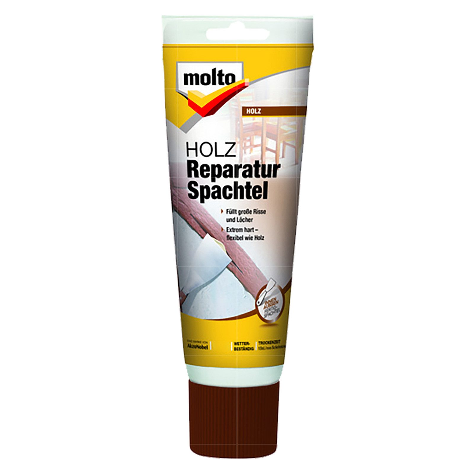 MOLTO Spachtelmasse Holz Reparaturspachtel 0,3 KG