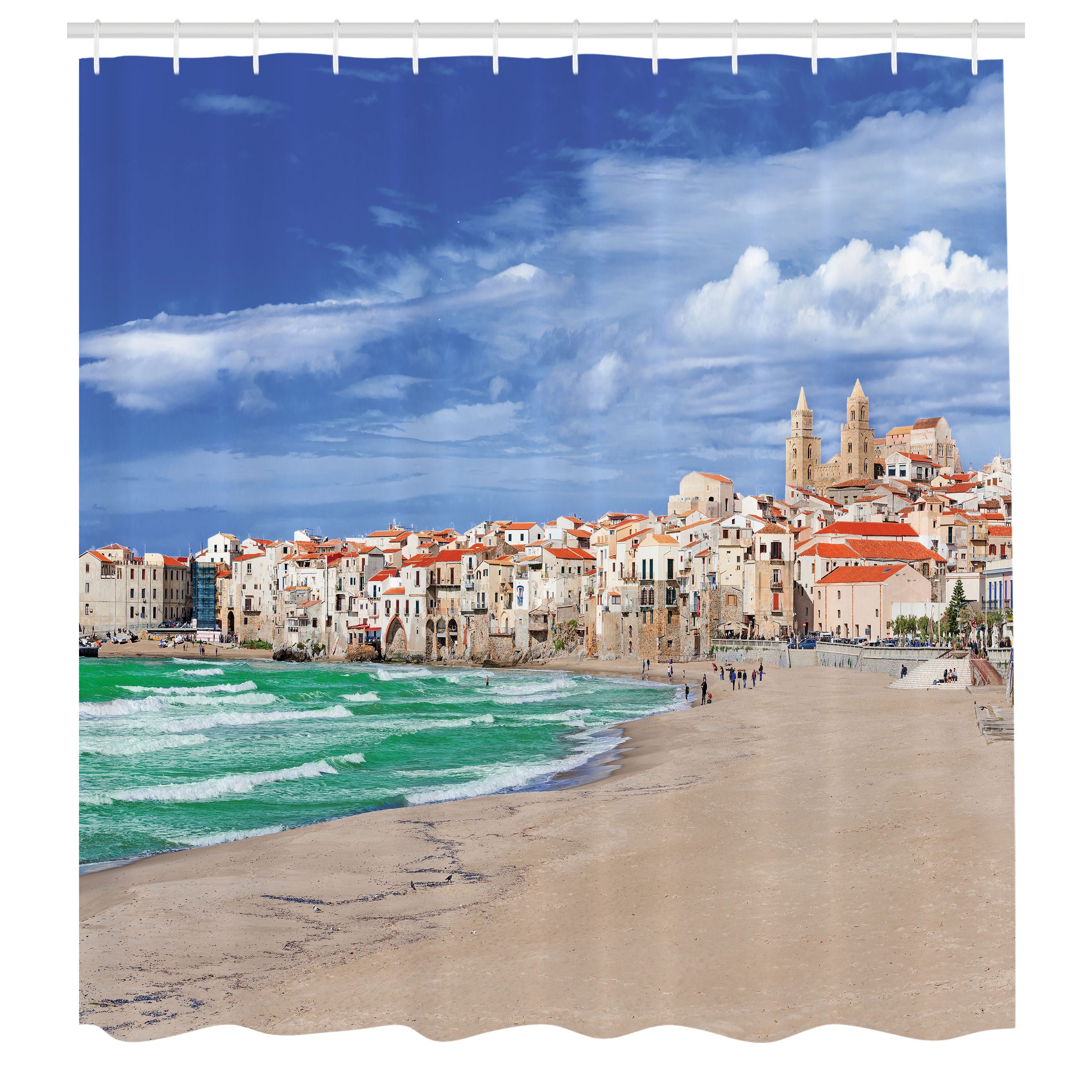 Abakuhaus Duschvorhang Moderner Digitaldruck mit 12 günstig online kaufen