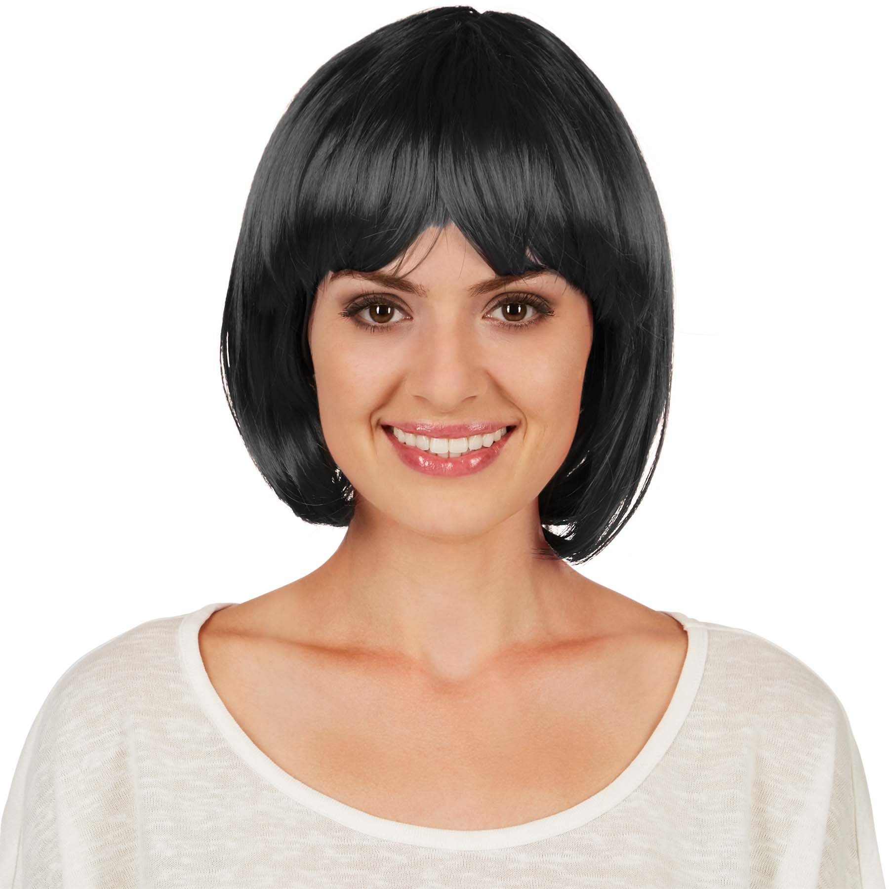 dressforfun Kostüm-Perücke Perücke Kurze Haare Bob