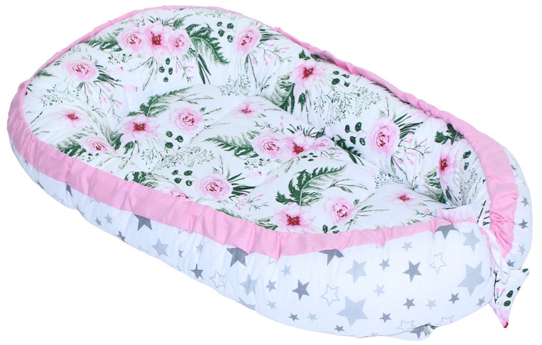 Primawela Bettnestchen Baby Nestchen Kokon Kuschelnest Baumwolle