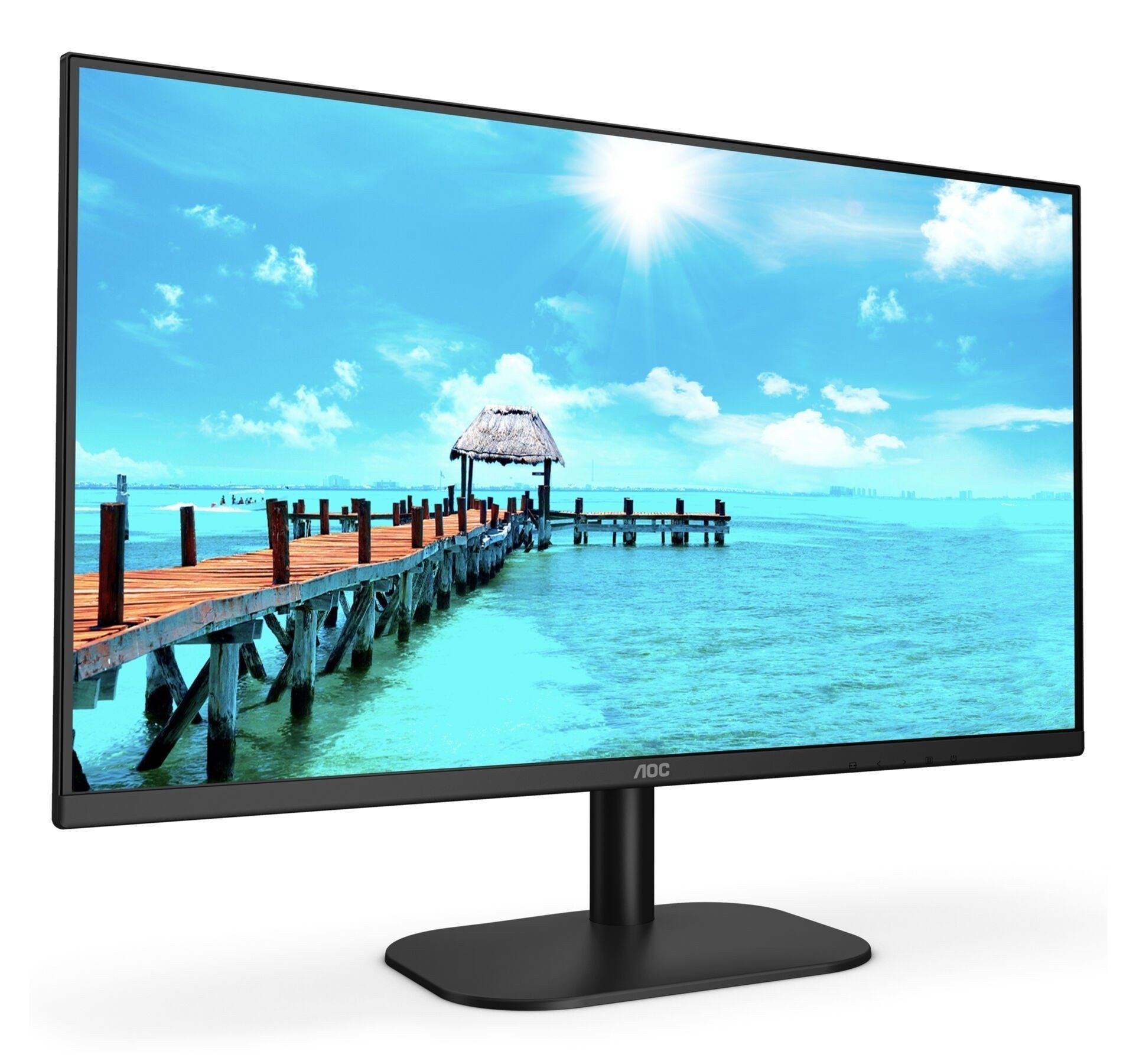 AOC 27B2H/EU LED-Monitor (67 cm/27 ", 1920 x 1080 px, Full HD, 4 ms Reaktionszeit, 75 Hz, IPS)