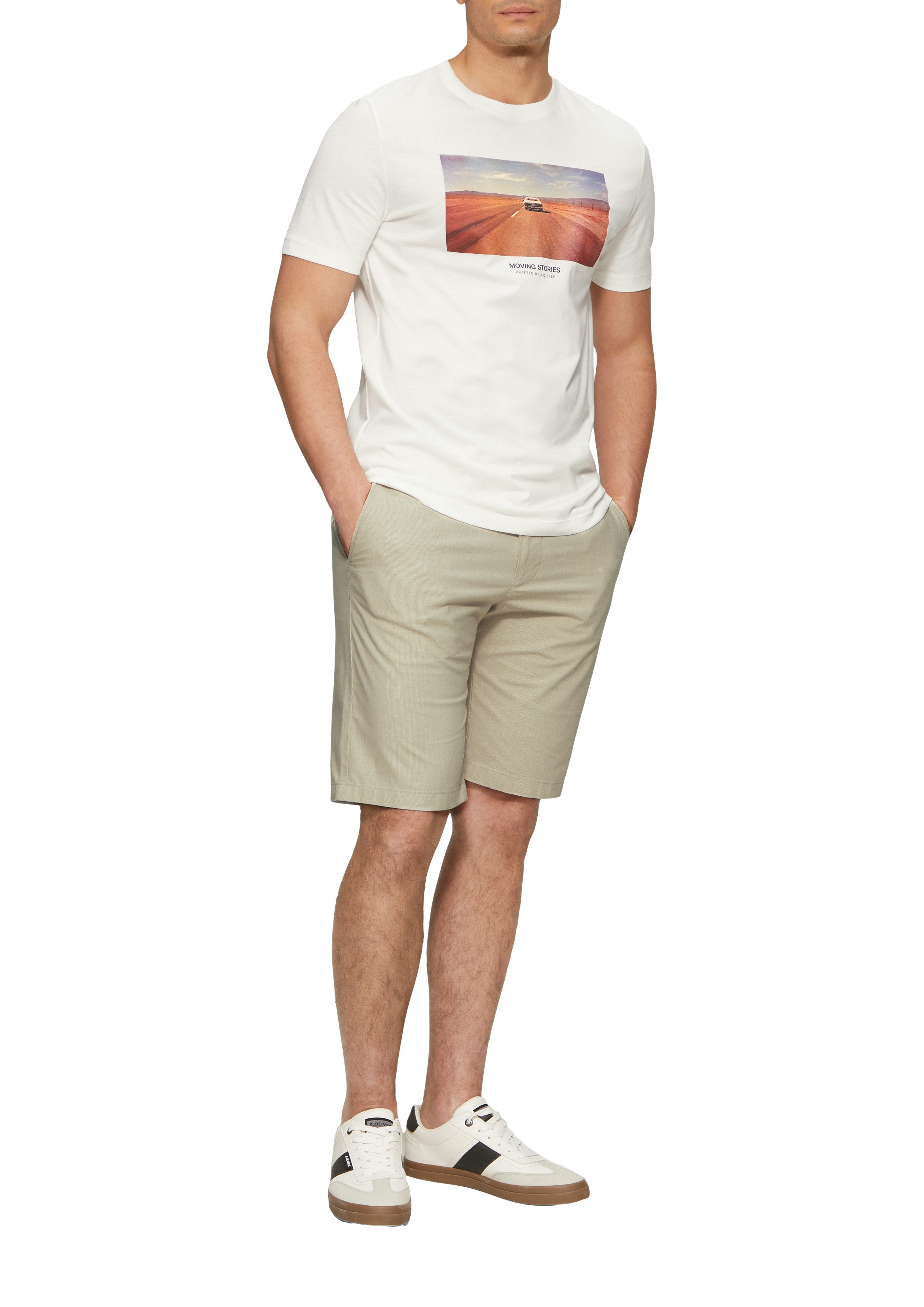 s.Oliver Bermudas Sommerhose mit Taschen günstig online kaufen