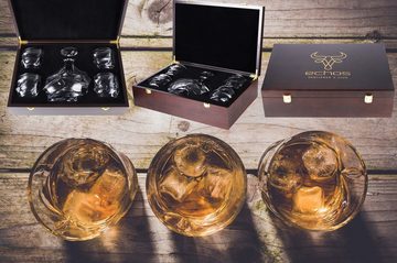 echos Gläser-Set Eco-5010, Glas, Whiskey Geschenkset 6-teilig,Kalk-Natron-Glas,100% Bleifrei