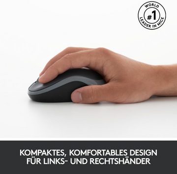 Logitech MK270 Kabelloses 8 Sondertasten Tastatur- und Maus-Set, 2,4 GHz kabellos 2 Jahre Batterielaufzeit,Deutsches QWERTZ-Layout