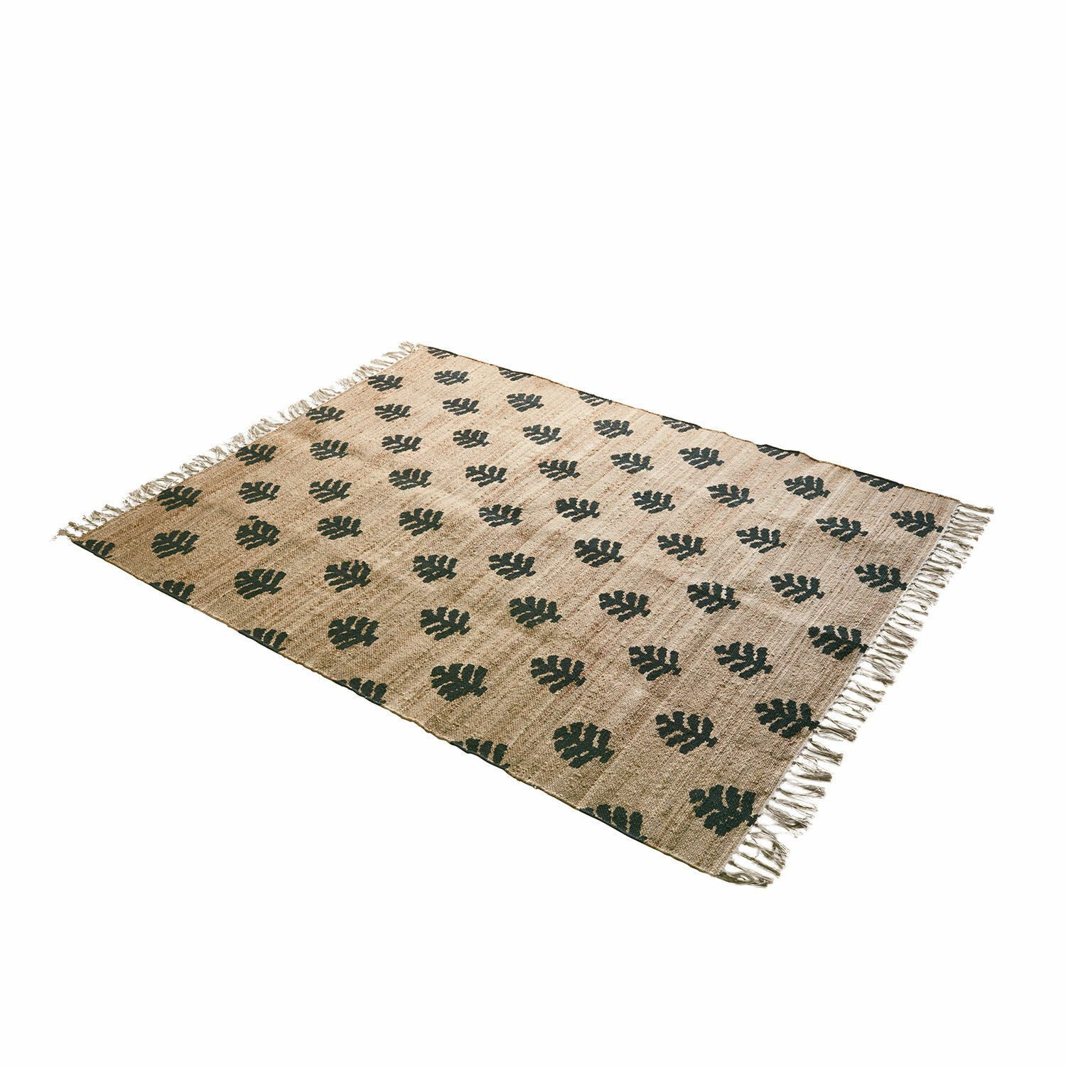 Teppich Teppich Doubs braun/grün