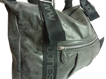 Taschen4life Handtasche Damen Shopper Tasche 296-MH mit Tragegriffen & Schulter Trageriemen, casual vintage Schultertasche, Materialmix