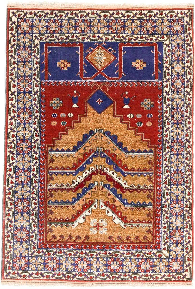 Orientteppich Afghan Mauri 119x167 Handgeknüpfter Orientteppich, Nain Trading, rechteckig, Höhe: 6 mm