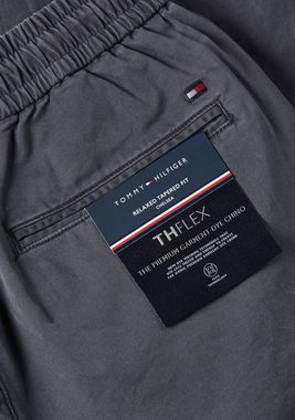 Tommy Hilfiger Schlupfhose CHELSEA PREMIUM GMD PO mit aufgesticktem Tommy Hilfiger Flag hinten