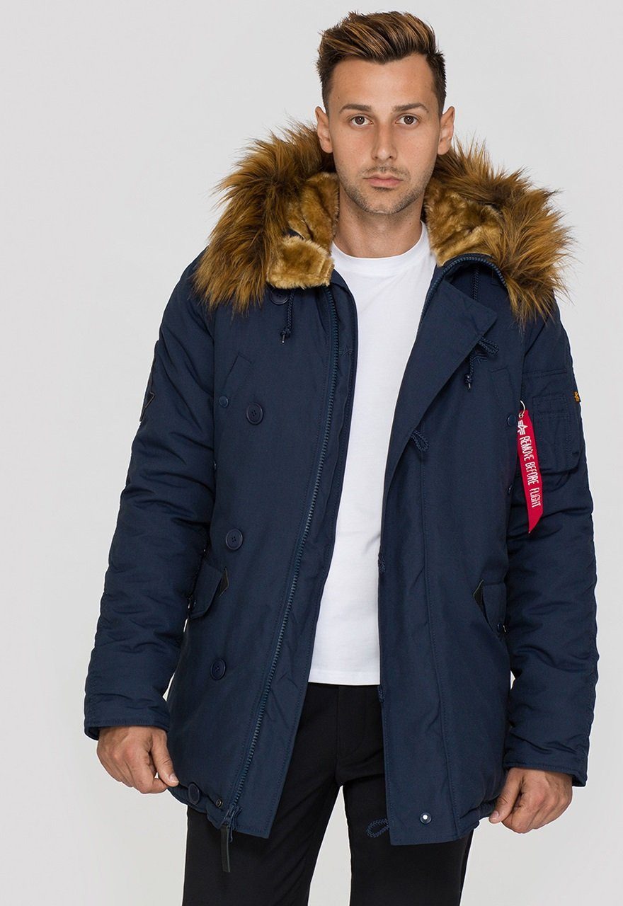 Alpha Industries Winterjacke Explorer dunkelblau Herren günstig online kaufen