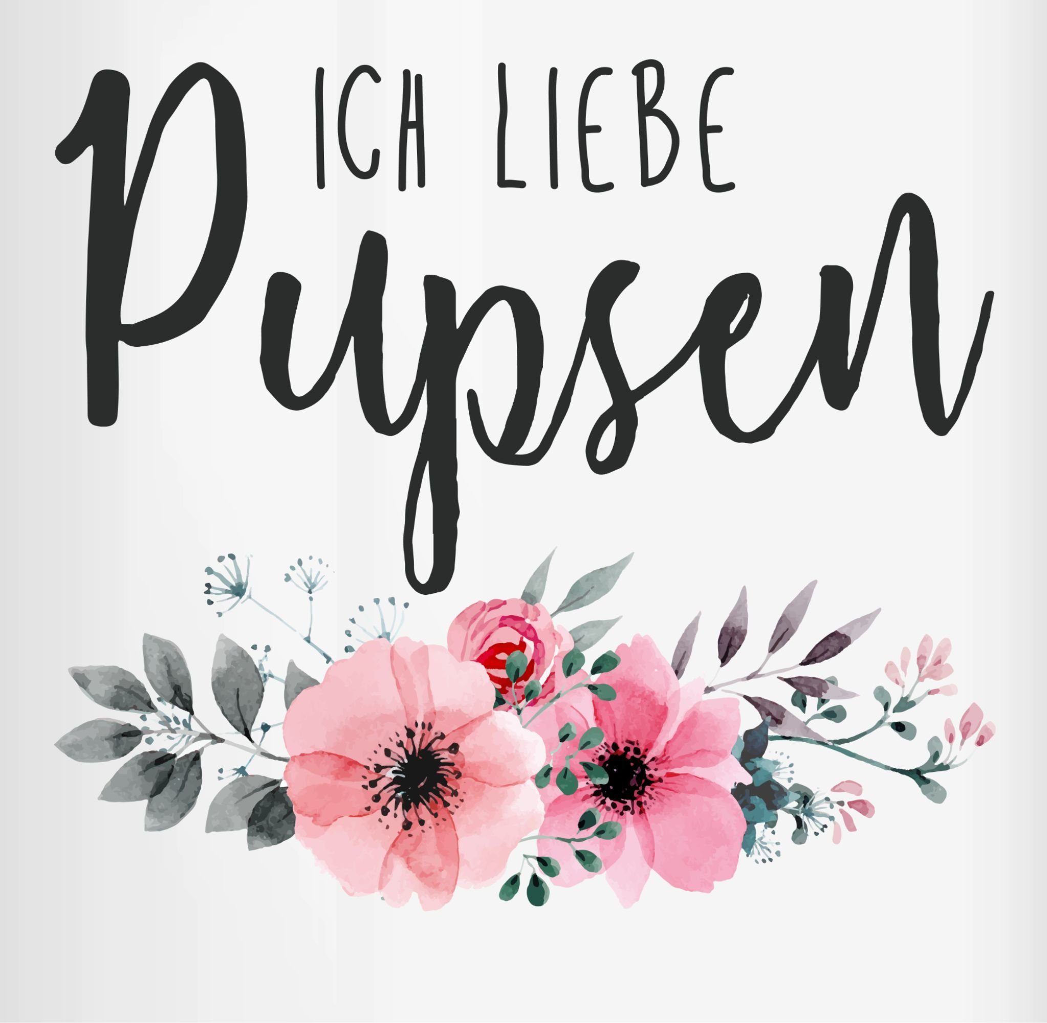 Shirtracer Tasse Ich liebe pupsen Furz Fürze Sprüche Lustiges Pups