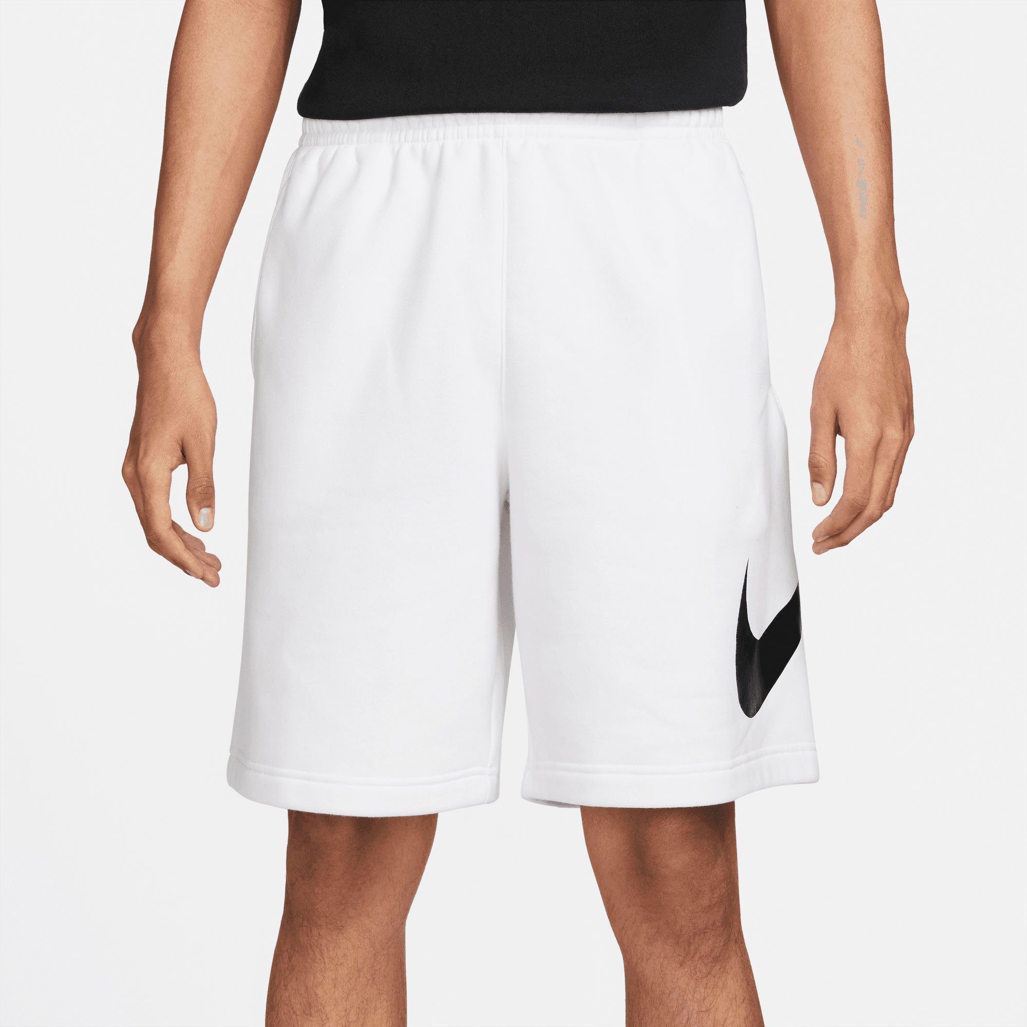 Nike Shorts Sportswear CLUB SHORTS GRAPHIC MEN'S weiß