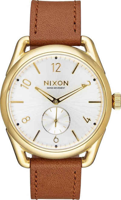 Nixon Mechanische Uhr Nixon C39 Leather A459-2227 Herrenarmbanduhr Design Highlight, Design Highlight