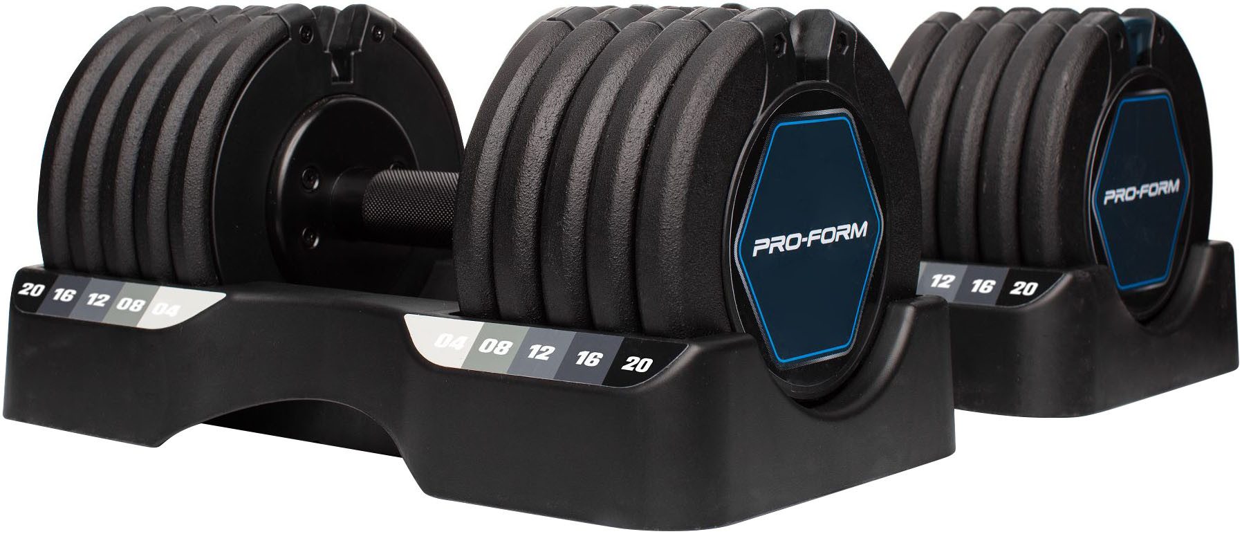 Pro Form Hantel-Set ProForm Hanteln mit einstellbarer Last (2 x 20 kg)