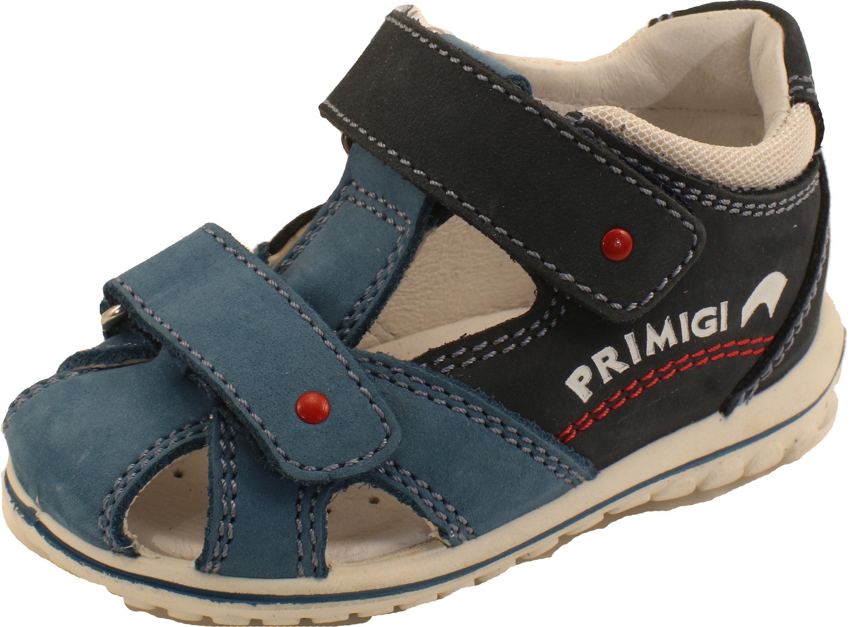 Sandales Primigi Pour Fille - Modèle Baby Sweet En Cuir Suédé Blanc - Semelle Polyuréthane - Fermeture Scratch