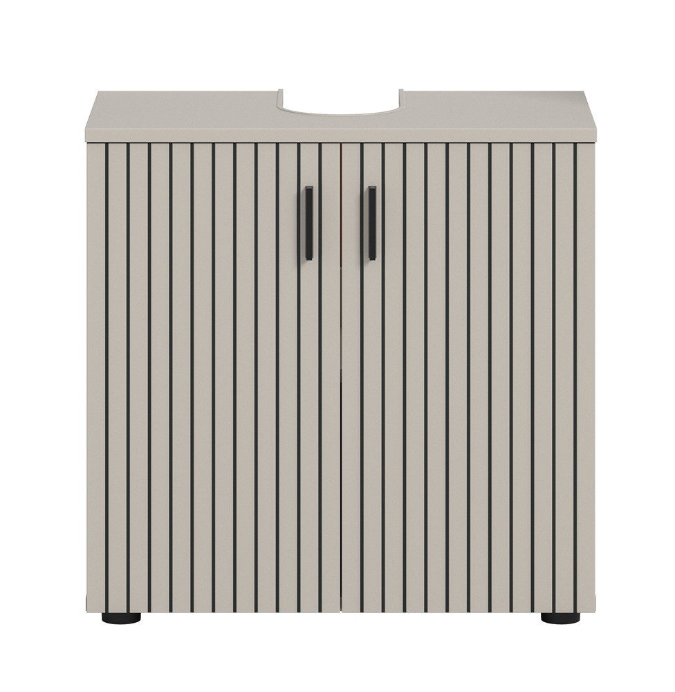 xonox.home Waschbeckenunterschrank Waschbeckenunterschrank Mone, Kaschmir Waschbeckenunterschrank, Waschtisch, Breite 30 cm