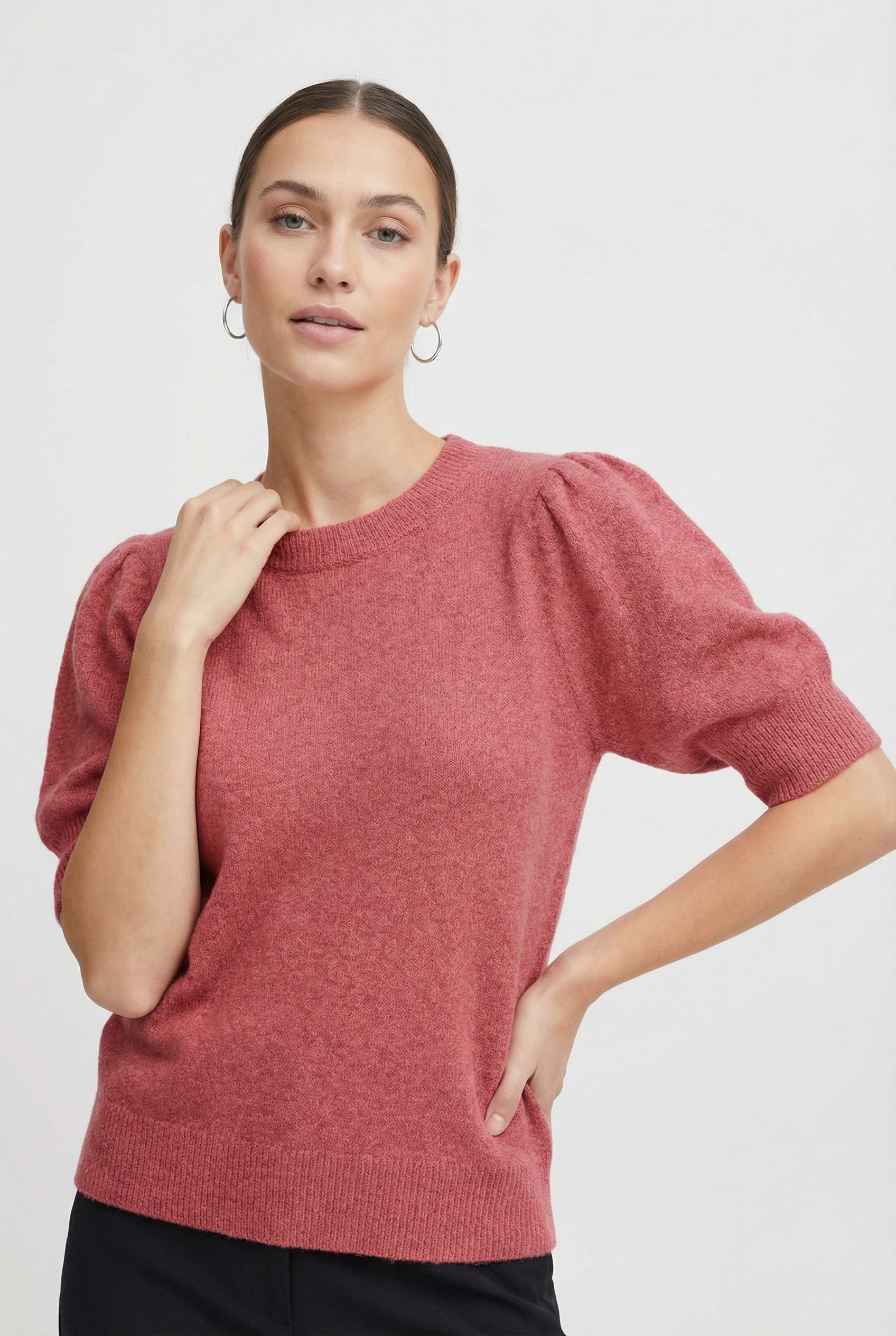 ONLY Strickpullover ONLRICA LIFE 2/4 PULLOVER KNT NOOS Materialmix