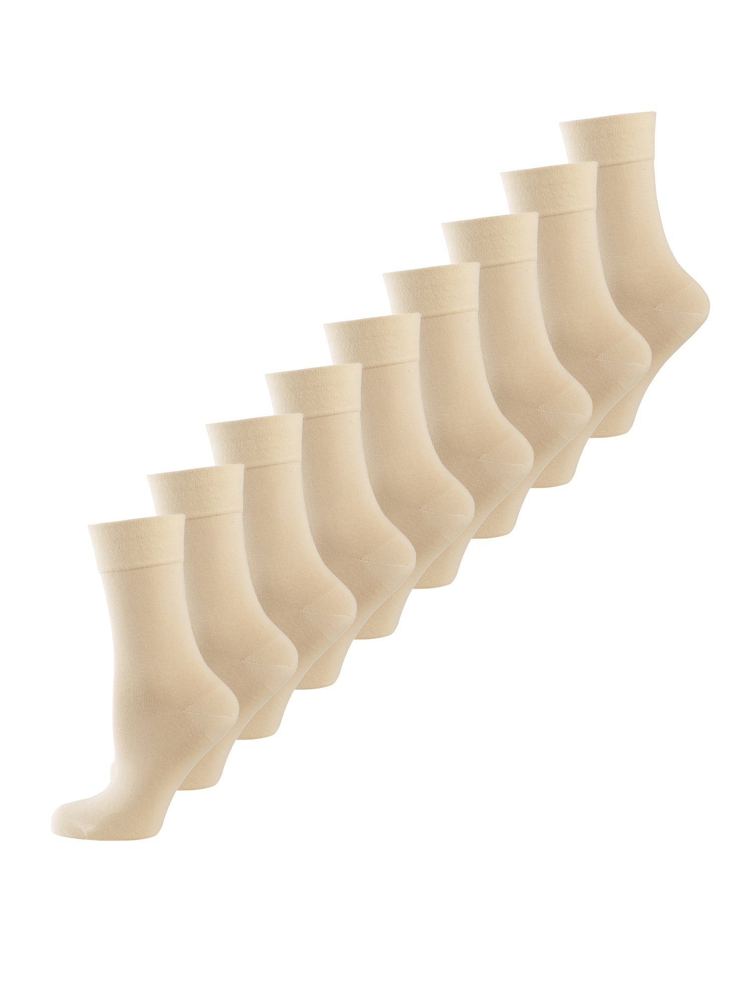 Nur Die Freizeitsocken Komfortbund (9-Paar) socken strumpf strümpfe