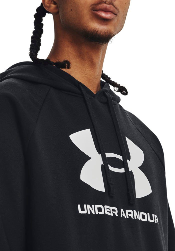Under Armour® Kapuzensweatshirt UA Rival Fleece Logo Hoodie mit Kapuzenfutter, für sportliche Anlässe