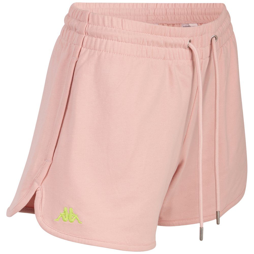 in Kappa Shorts - sommerlicher blush coral Qualität French-Terry