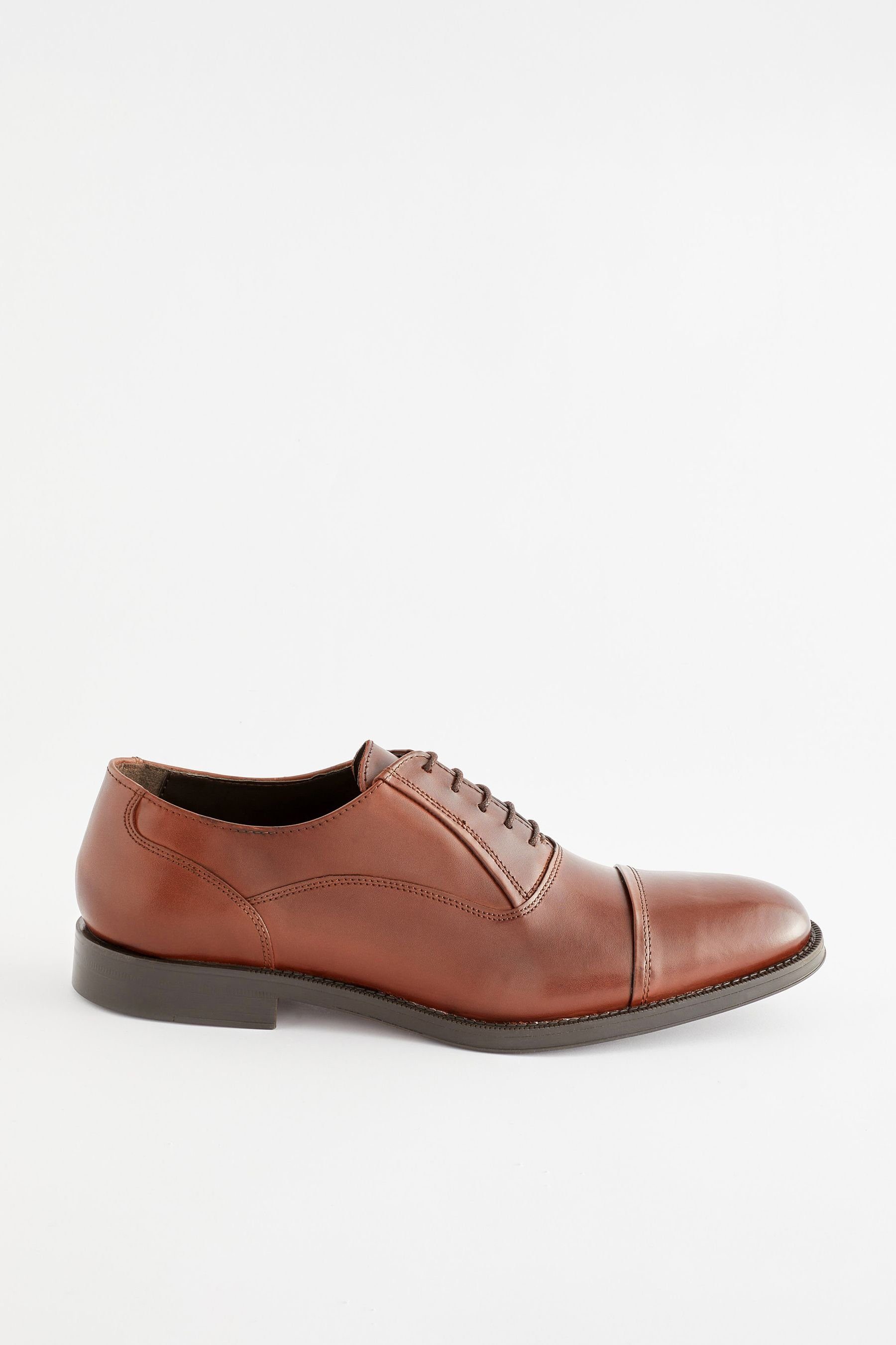 Next Oxford-Schuhe aus Leder mit Zehenkappe Schnürschuh (1-tlg)