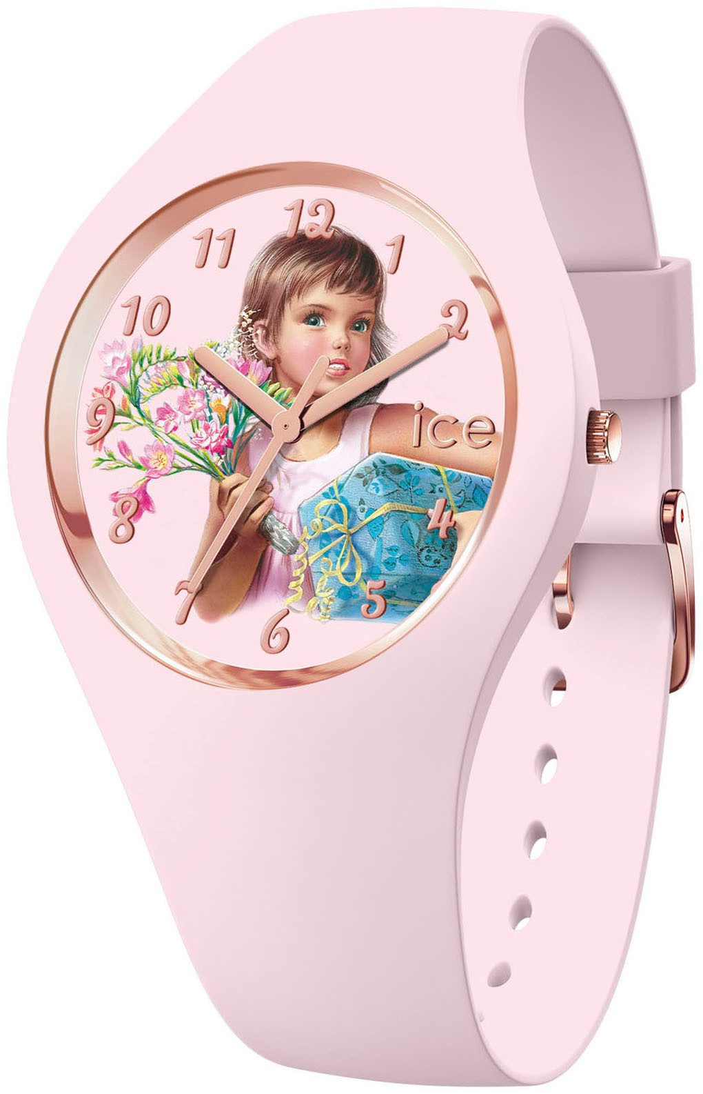 ice-watch Quarzuhr ICE-WATCH x MARTINE - Small - 3H 022708, Armbanduhr, Damenuhr, Silikonarmband, analog, limited Edition