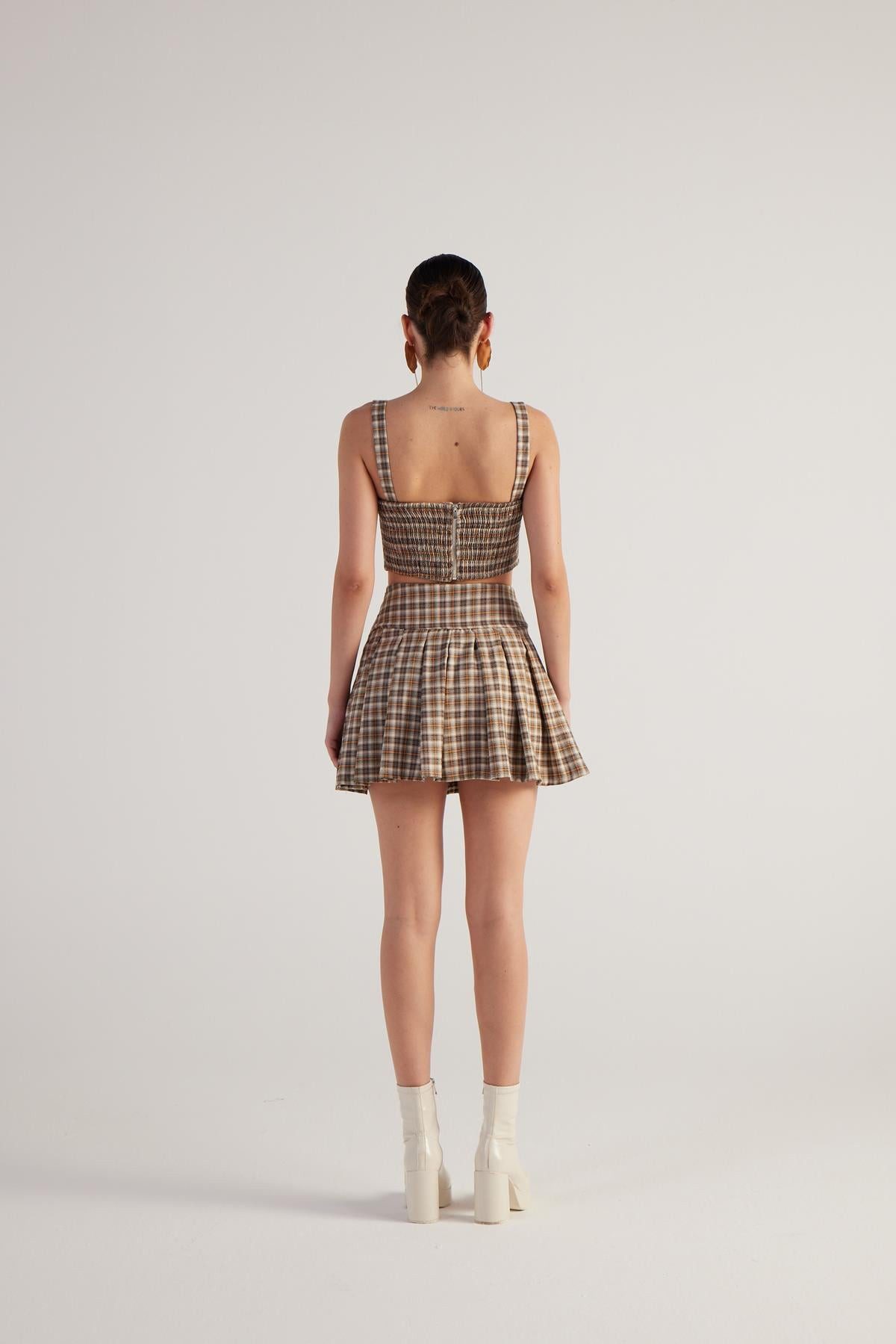 HOLLY LOLLY Karierter Merida Bustier