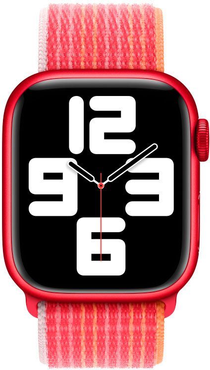 Apple Uhrenarmband 45mm Loop Sport Red
