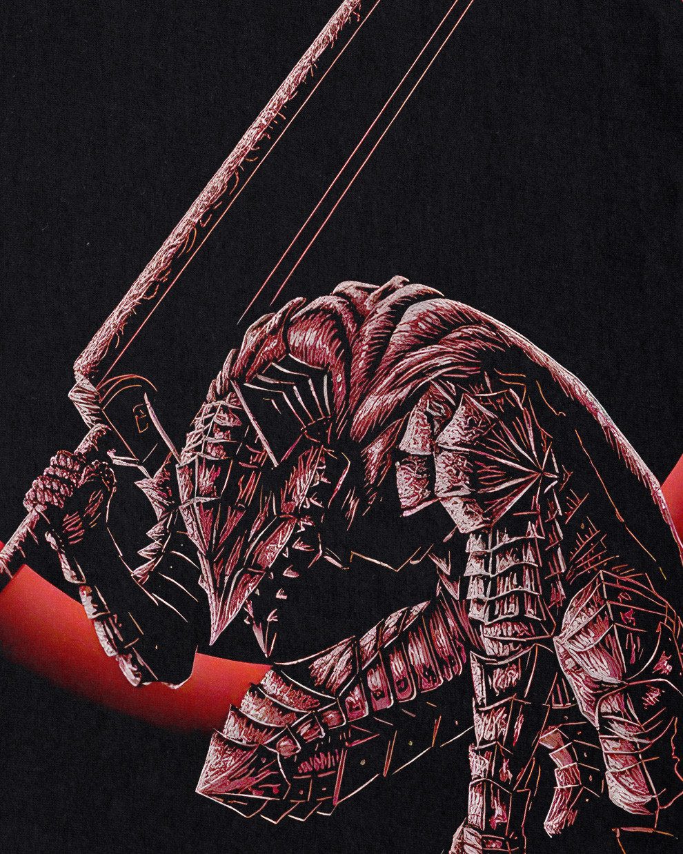 style3 T-Shirt Guts Heavy Armor berserk anime manga japan cosplay günstig online kaufen