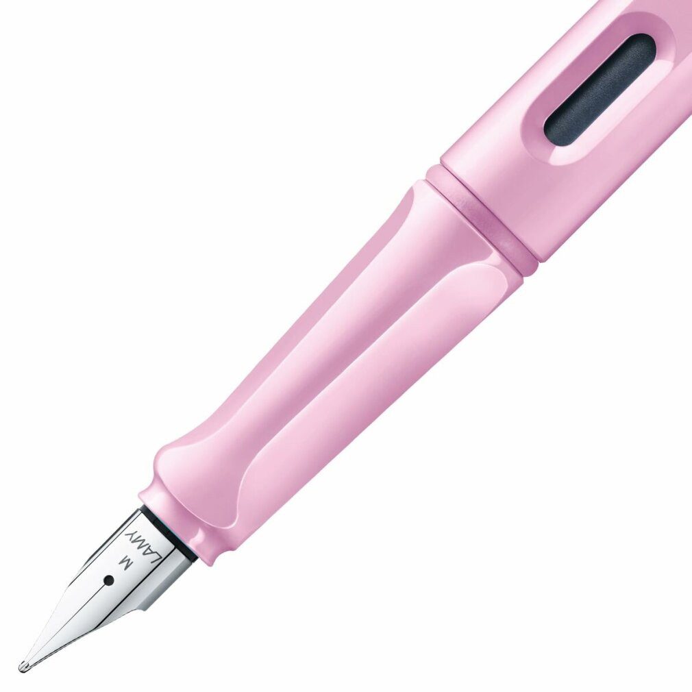 LAMY Füllfederhalter safari origin Patronenfüller lightrose M (mittel)