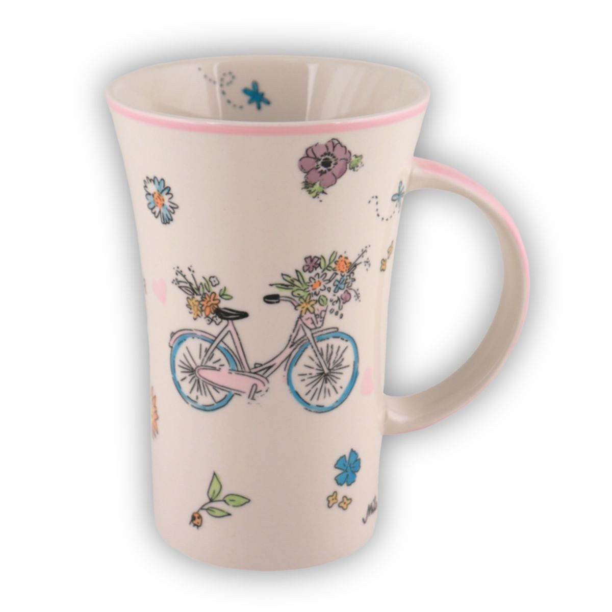 Mila Becher Mila Keramik-Becher Coffee-Pot Rad-Tour ins Grüne, Keramik