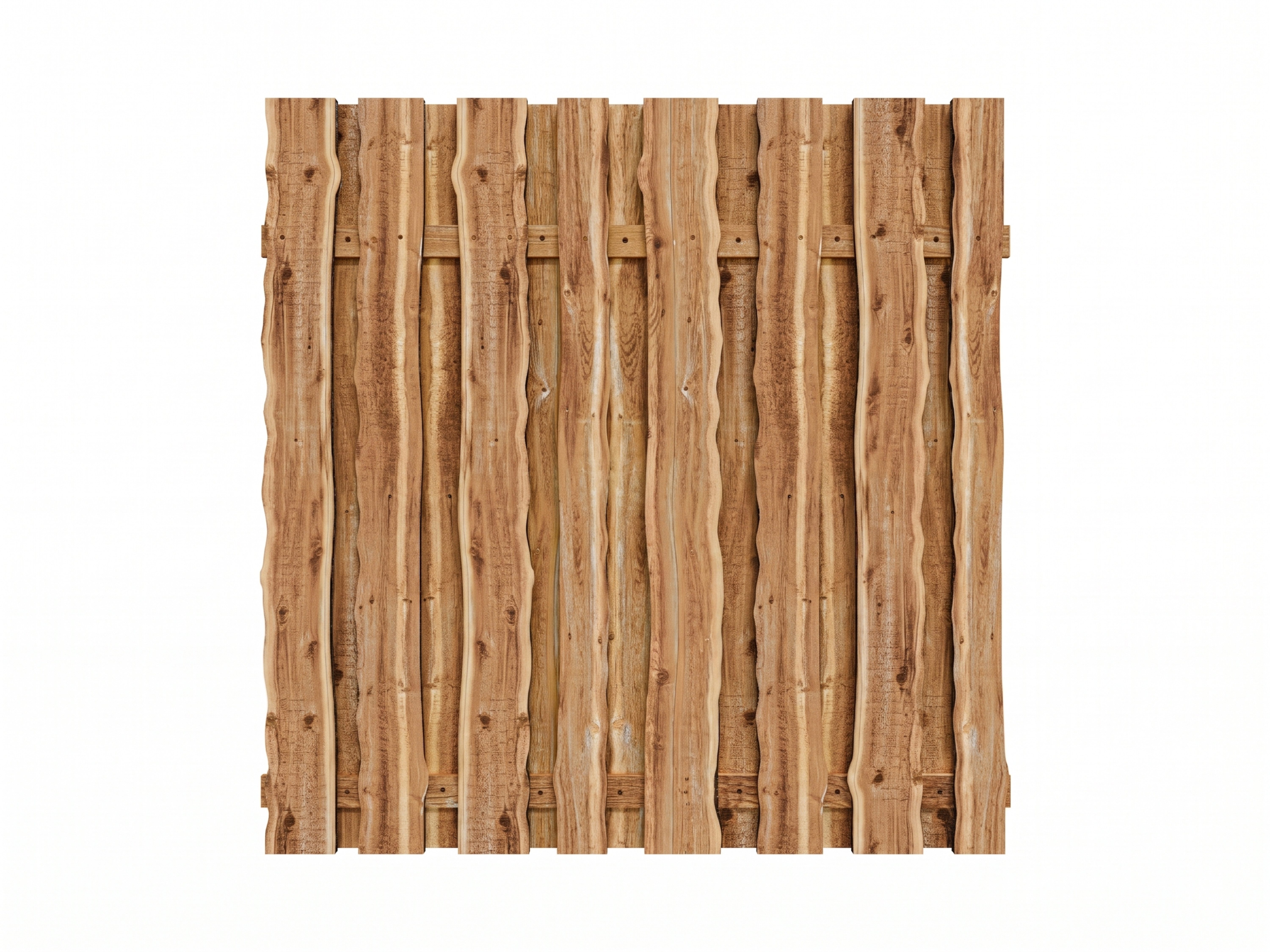 Woodtex Sichtschutzelement WOODTEX Holz Sichtschutzzaun Nadelholz Natur blickdicht