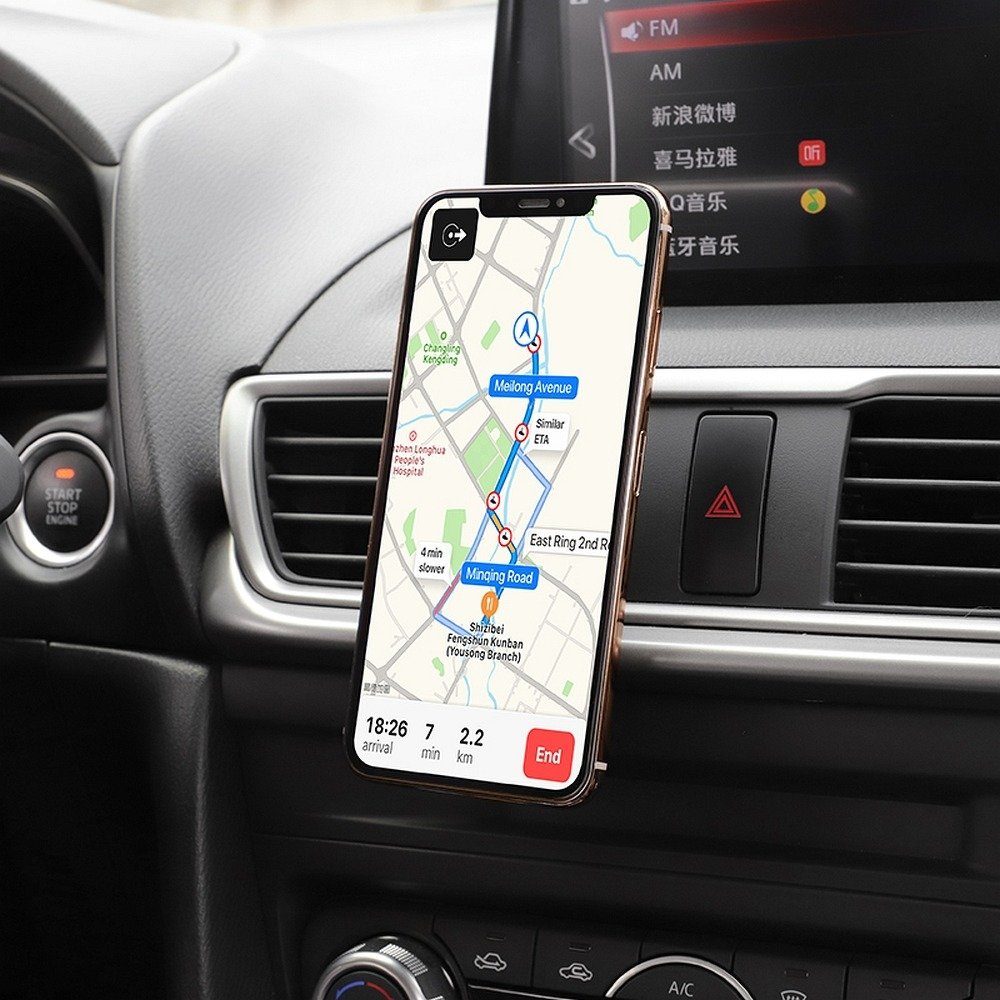 hoco. Smartphone-Halterung Hoco CA47 Metall Magnethalter Handy-Halterung KFZ Auto Handy Halter fü