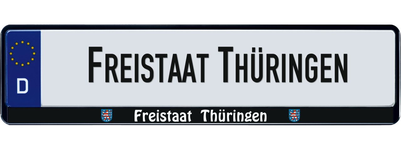 Hermann Schütz Kennzeichenhalter Hermann Schütz Design Kennzeichenrahmen Bundesland