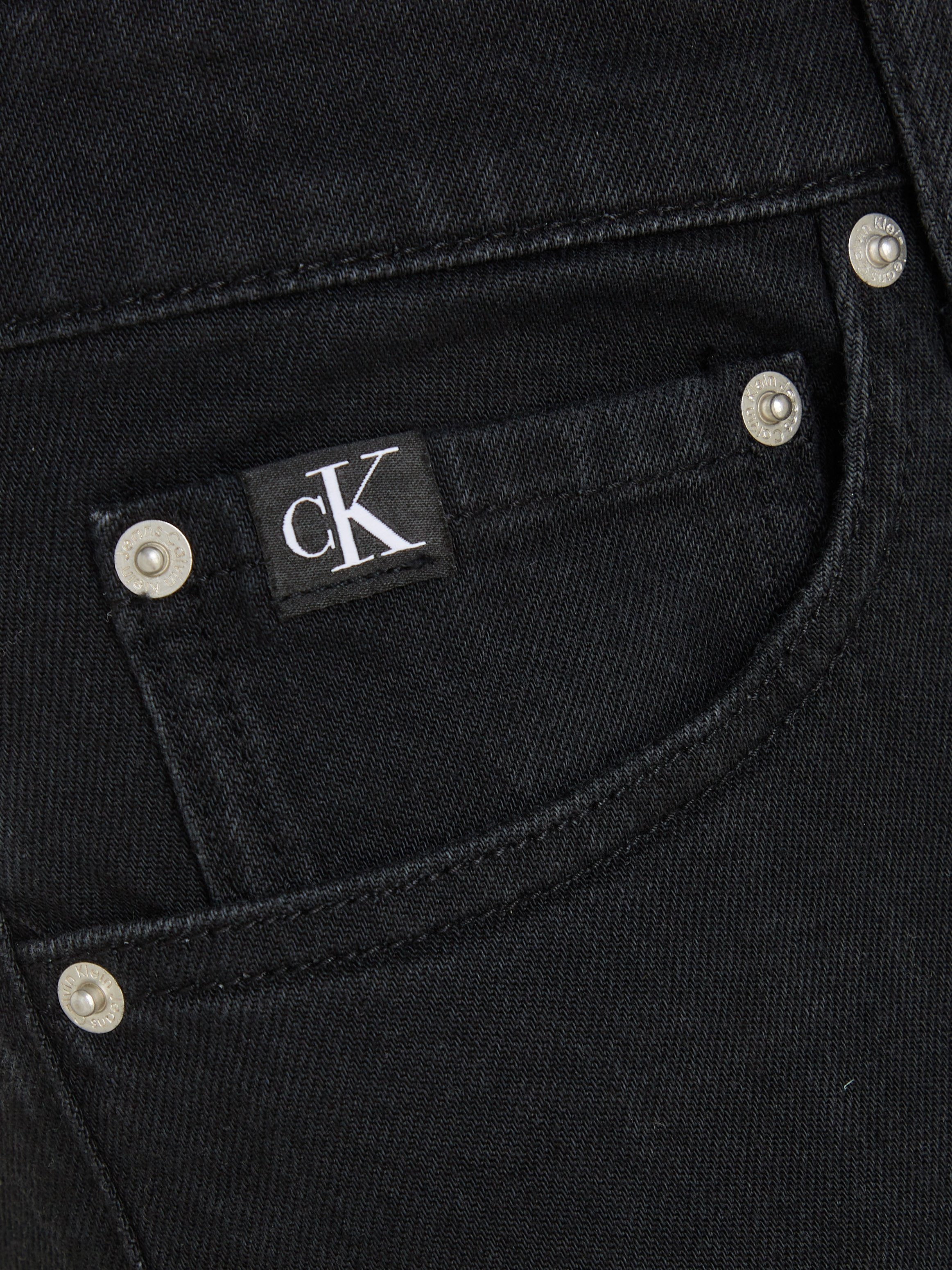 Calvin Klein Jeans Slim-fit-Jeans TAPER Denim SLIM Black