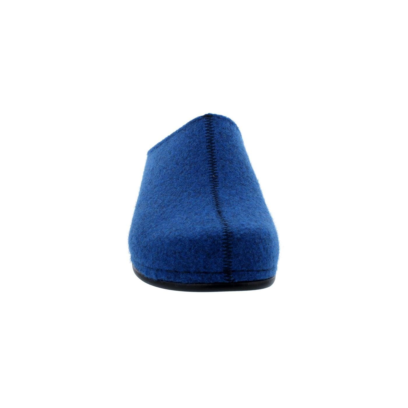 BERKEMANN Berkemann Forina Hausschuh 01025-312, Filz, royalblau, Weite H, Wechse Pantoffel