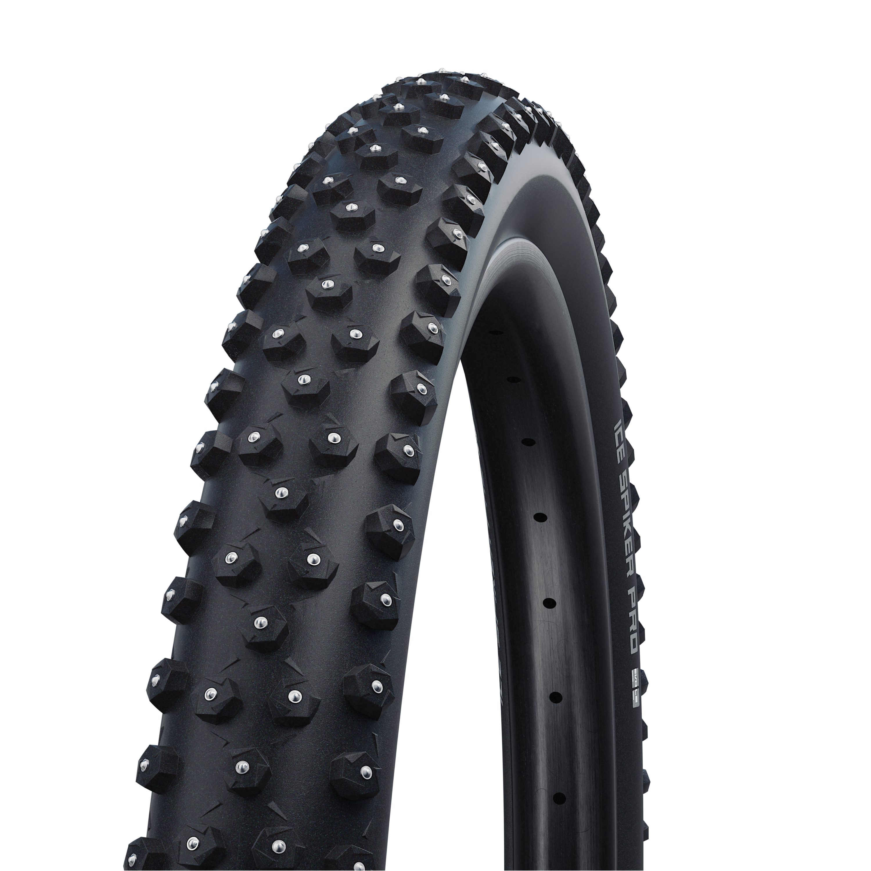 Schwalbe Fahrradreifen Schwalbe Ice Spiker Pro 65-622 RaceGuard DD TL-Easy Faltreifen 29x2.60, Faltreifen