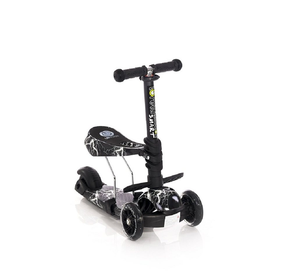 Thumbnail - Lorelli Cityroller Kinderroller Smart 2 in 1, Smart PU Räder leuchten klappbar verstellbar